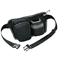 z100009<br />Hip bag with bottle holder, black<br />Material: nylon<br />10.00 €<br /><br />